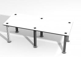 exclusive rectangular table, black and white, 220x90×75cm, unique furniture, HPL compact with black core, art and design, art or design, exclusive furniture design, interior design, interior architecture, unique piece, collectible design, architectural furniture table rectangulaire, noire et blanche, 220x90×75cm, mobilier unique, stratifié compact âme noire, art et design, art ou design, mobilier design exclusif, design d’intérieur, architecture d’intérieur, pièce unique, design de collection, mobilier d’architecture, mobilier d’exception. Rechteckiger Tisch, schwarz und weiß, 220x90×75cm, exklusives Mobiliar, Kompaktplatte mit schwarzem Kern, Kunst und Design, Kunst oder Design, Exklusives Möbeldesign, Innenarchitektur, Einzelstück, Sammlungsstück, Architekturmöbel. 
