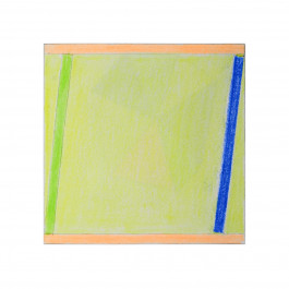 Sketch on paper. Orange, blue and green stripes on a yellow background. Architectural art, minimal art, art objects, art or design, decorative art, art and design, sketch, art sketch, colour fields, geometrical art, color fields, concrete art, contemporary art, contemporary painting, abstraction, hard edge art, minimalism, abstract art, urban art, public art, outdoor artwork, art in public space, construction, constructive art. Esquisse sur papier. Bandes oranges, bleues et vertes sur fond orange. 1% artistique, art minimal, objets d'art, art ou design, art et design, art décoratif, champs colorés, art géométrique, art concret, art contemporain, abstraction, minimalisme, art abstrait, art urbain, art public, œuvre d‘art extérieure, art en espace public, art de ville, art en milieu urbain, art constructif, construction. Skizze auf Papier. Orangefarbene, blaue und grüne Bänder auf gelbem Hintergund. Kunstobjekte, Minimalkunst, Outdoorkunst, Fassadengestaltung, Wandobjekte, Facetten, Farbfelder, Konkrete Kunst, Zeitgenössische Kunst, Geometrische Kunst, Abstraktion, Minimalismus, Abstrakte Kunst, Urbane Kunst, Öffentliche Kunst, Kunst im urbanen Raum, Kunst im Stadtraum, Kunst am Bau, Konstruktion, konstruktive Kunst. 