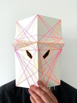 Exposition Mascarade, Amicale Chapelon, Saint-Étienne, Masques, Papier, Art et design, Pièces uniques, Unique pieces, Kunst und design, art and design, Einzelstücke, Collectible design