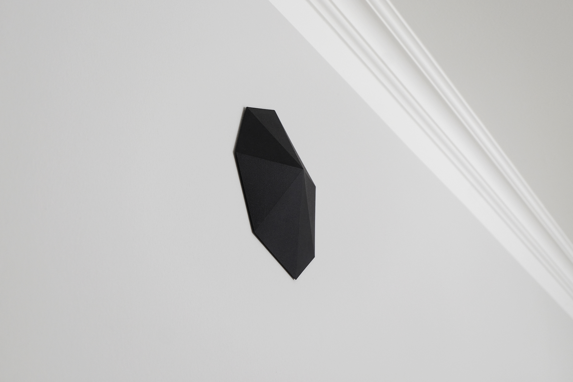 Wall object, black, unique piece, art and design, art or design, exclusive furniture design, interior design, interior architecture, unique piece, collectible design, Wandobjekt, schwarz, Kunst und Design, Kunst oder Design, Exklusives Möbeldesign, Innenarchitektur, Einzelstück, Sammlungsstück, Objet mural, noir, art et design, art ou design, mobilier design exclusif, design d’intérieur, architecture d’intérieur, pièce unique, design de collection. 